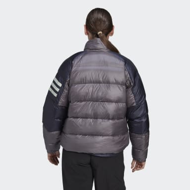 Frauen TERREX TERREX Utilitas Daunenjacke Grau