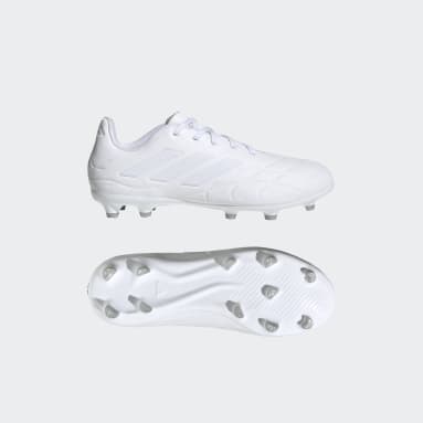 Botas de Futebol Copa Pure.3 – Piso firme Branco Criança Futebol
