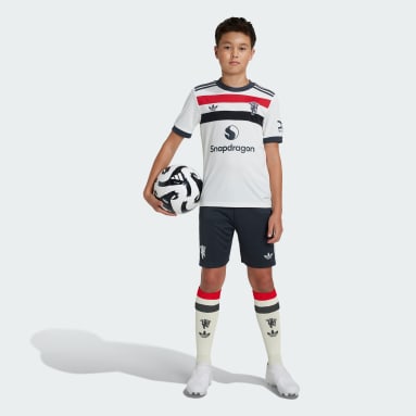 Calções do Terceiro Equipamento 24/25 do Manchester United – Criança