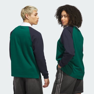 スケートボーディングｘタイショーン ラグビーシャツ