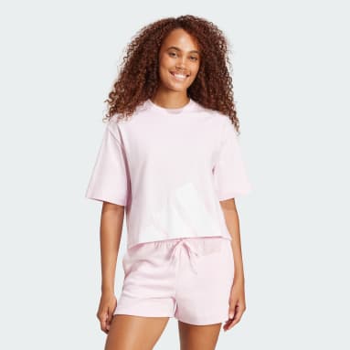 Áo Thun Boyfriend Logo Lớn Essentials