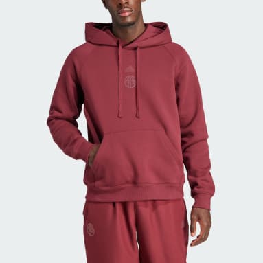 Sudadera con capucha FC Bayern LFSTLR Burgundy Hombre Lifestyle