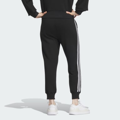 エッセンシャルズ プラス スリーストライプス フレンチテリー テーパードパンツ