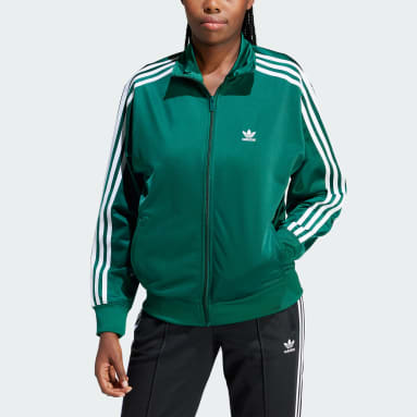 adidas sportswear hooded tracksuit in dark green