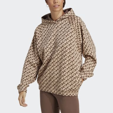 Women's Sportswear Beige ALL SZN x Logomania Hoodie