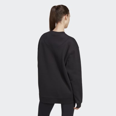 ผู้หญิง adidas by Stella McCartney สีดำ เสื้อวอร์ม adidas by Stella McCartney Sportswear