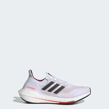 Youth Running White Ultraboost 21 Shoes