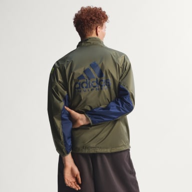 ADIDAS EQUIPMENT WOVEN HALF-ZIPPER Jacket