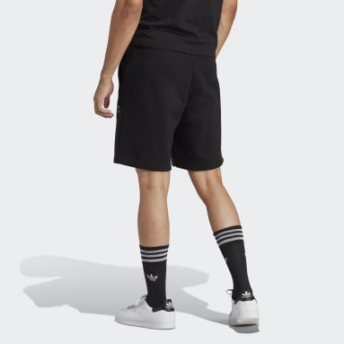 Men Originals Black Trefoil Essentials Shorts