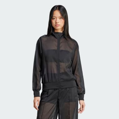 Tepláková bunda Adicolor Sheer