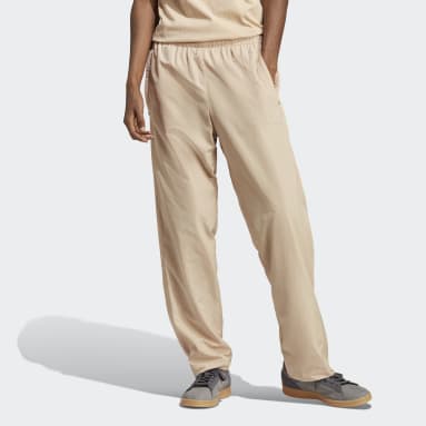 Pantalones Pantalón Chandal Algodón Hombre Beige