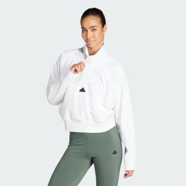 Veste de survêtement en toile quart de zip Z.N.E.