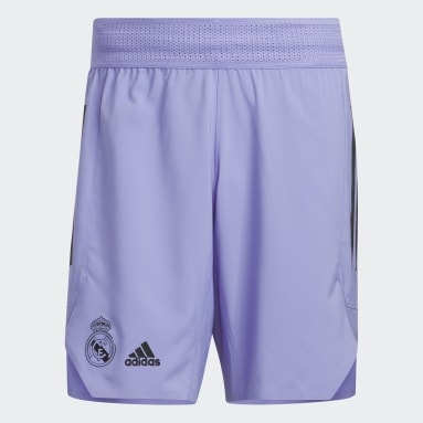 Real Madrid Basketball Shorts Fioletowy