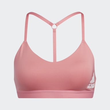 Kvinder Fitness Og Træning Pink All Me Light Support Training bh