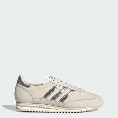 Grey and white adidas sneakers outlet