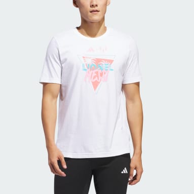 Tee-Shirts Homme  Adidas T-shirt adidas Futbol Logo Blanc / Blanc / Blanc  — Dufur