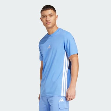 Essentials 3-Stripes Single Jersey Tee
