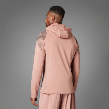 Pro-Series Quarter Zip Hooded Track Jacket