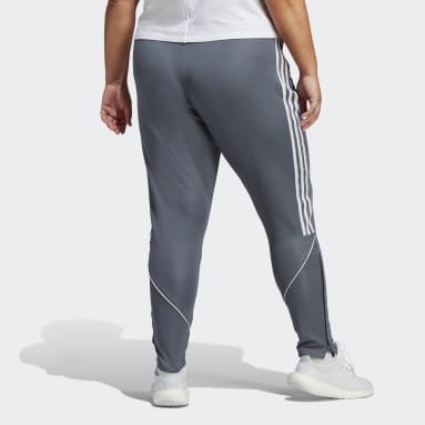 Women's Soccer Grey Tiro 23 League Pants (Plus Size)