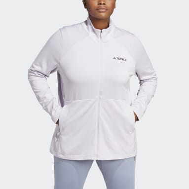 Veste zippée molleton Terrex Multi (Grandes tailles) Violet Femmes TERREX