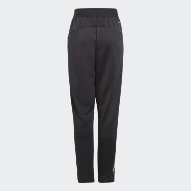 Kinderen Fitness En Training zwart Train Icons AEROREADY 3-Stripes Knit Broek