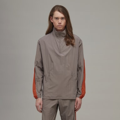 Sudadera Medio Cierre Frontal Classic Light Shell Café Hombre Y-3