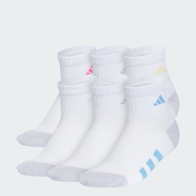 Athletic Cushioned 6-Pack Quarter Socks Kids