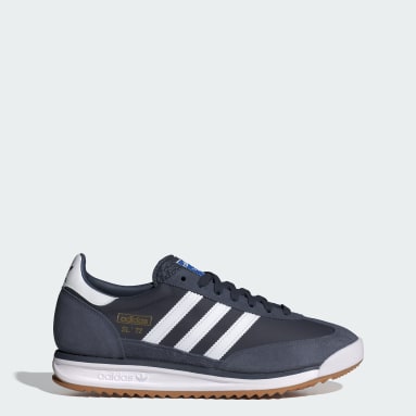 Mens adidas trainers navy discount