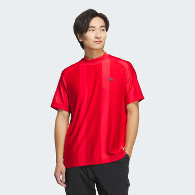 เสื้อแขนสั้นคอสูงผ้าแจ็คการ์ด AEROREADY Adizero Bodymapping Jacquard