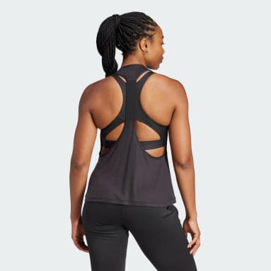 Black Plain Adidas Training Iteration Racer Back Women Tank Top, Size: XL,  Packaging Type: Packet at Rs 899/piece in Gurgaon