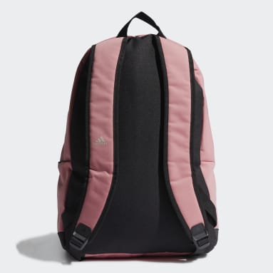 Classic Twill Fabric Backpack Różowy
