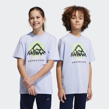Børn Originals Blå adidas Adventure T-shirt