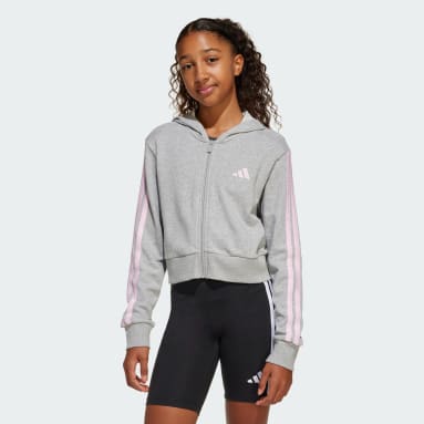 Essentials Full-Zip Kids Kapüşonlu Üst