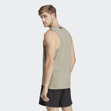 Men's Training Green Designed for Training Workout Tank Top