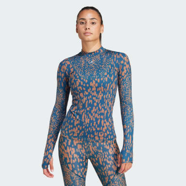 Tričko adidas by Stella McCartney TruePurpose Training Long Sleeve Printed