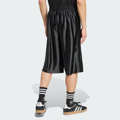 กางเกงขาสั้นยาวพิเศษสีเมทัลลิก Firebird Adicolor