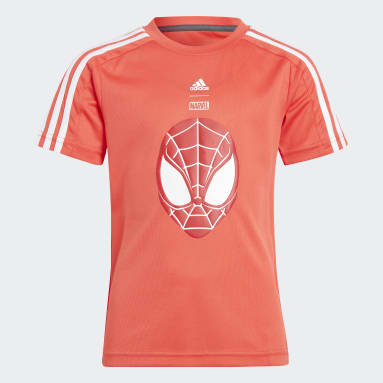 Jungen Sportswear adidas x Marvel Spider-Man T-Shirt Rot