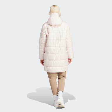 Women Lifestyle Pink 아디컬러 롱 재킷