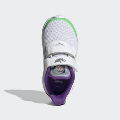 adidas x Disney Pixar Buzz Lightyear Toy Story Fortarun Shoes Bialy