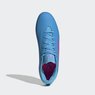 Fodbold Blå X Speedflow.4 Flexible Ground fodboldstøvler