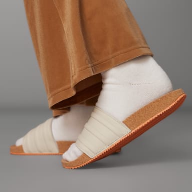 Sandalias Adilette Premium Beige Hombre Originals