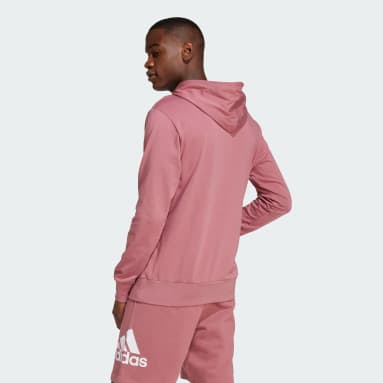 Sudadera adidas hombre rosa hot sale
