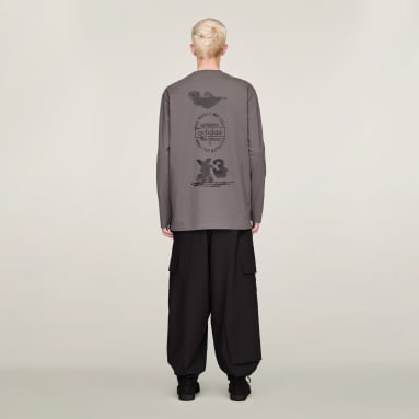 Y-3 Graphic Long Sleeve Tee