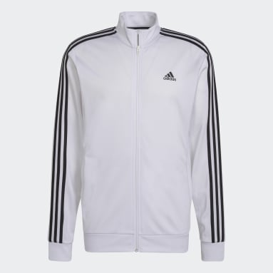 Casaco Primegreen 3-Stripes Essentials Branco Homem Sportswear