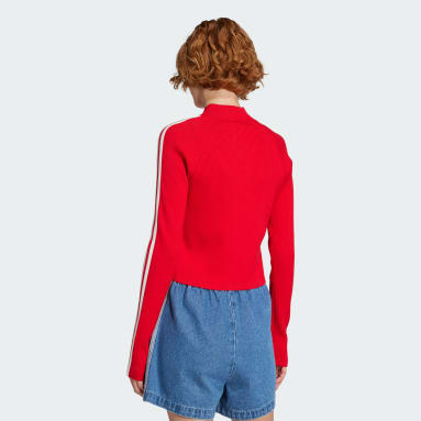 Veste de survêtement maille slim 3 bandes Adicolor