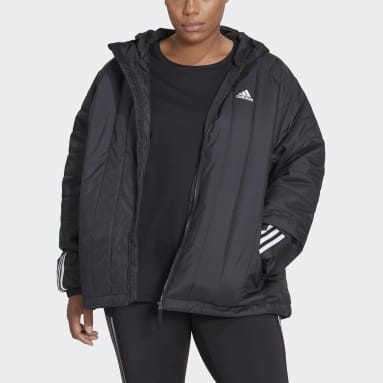 Ženy Sportswear čierna Bunda Itavic Lite Hooded (plus size)