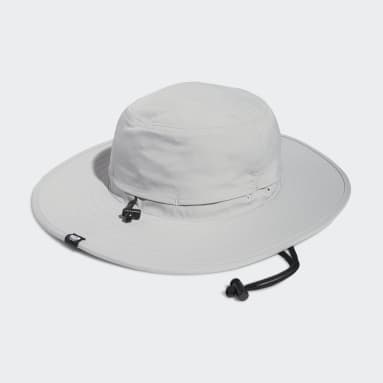 Herr Golf Grå Wide-Brim Golf Sun Hat