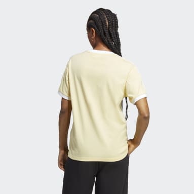 Women originals Yellow 아디컬러 클래식 3S 티