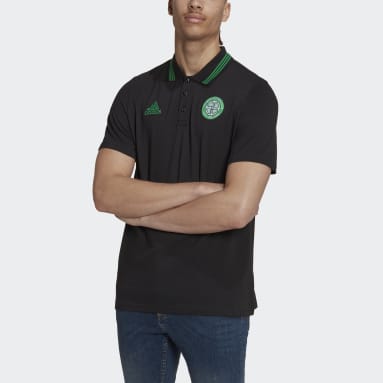 Polo ADN do Celtic FC Preto Homem Futebol