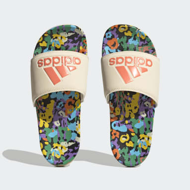 Kvinder Sportswear Beige Adilette Comfort badesandaler